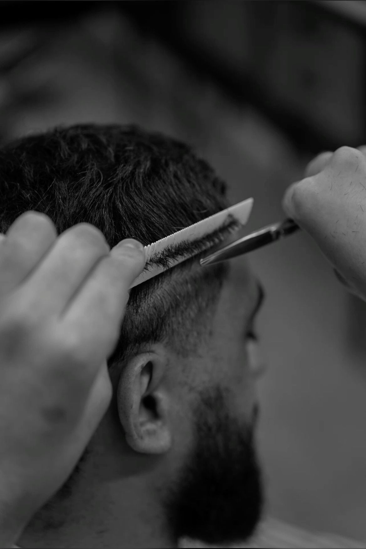 Detail opname knippen